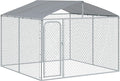 PawHut Outdoor Dog Kennel, Heavy Duty Dog Run Outdoor Fence by PawHut