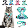 Halypet Cat Harness and Leash Set Cute Escape Proof Vest Harness by DOMoreWithYourPet