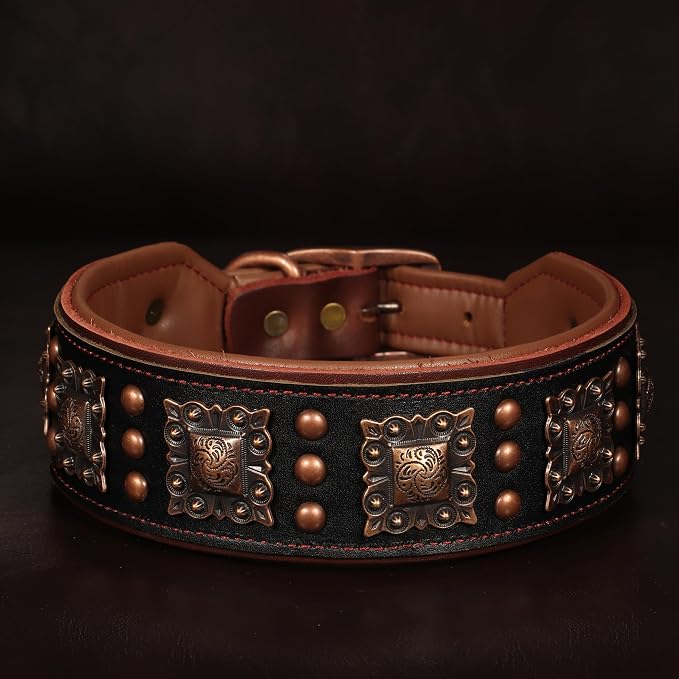 PET ARTIST Genuine Leather Dog Collar - Image 8