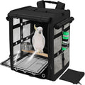 Suertree Bird Carrier Travel Cage, Cockatoo Carrier, Parrot Travel Backpack by Suertree