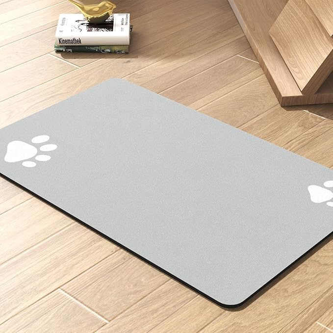 Pet Feeding Mat-Absorbent Dog Mat by PADOOR