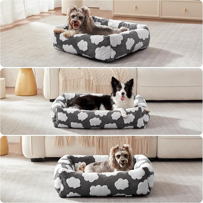 JOEJOY Large Dog Beds Large Sized Dog, Rectangle Washable Orthopedic Pet Bed - Image 7