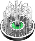 Yzert Solar Fountain for Bird Bath Glass by Yzert