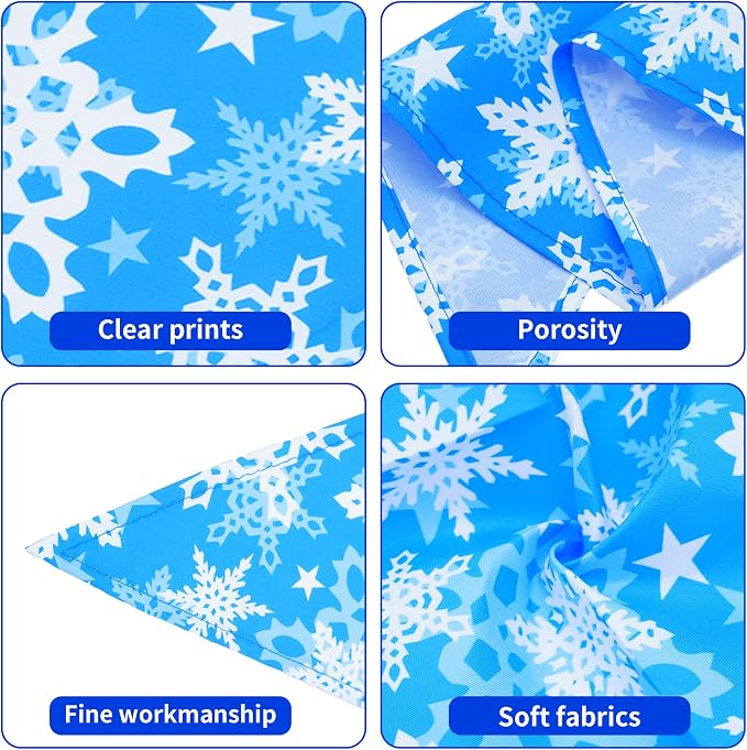 30 Pack Winter Dog Bandanas Bulk - Image 3