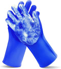 Pet Grooming Gloves—Heat Resistant Dog Washing Gloves by MAIIU