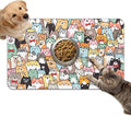 Dog Food Mat for Bowls, Absorbent Quick Dry Dog Cat Mats for Food and Water by Unknown