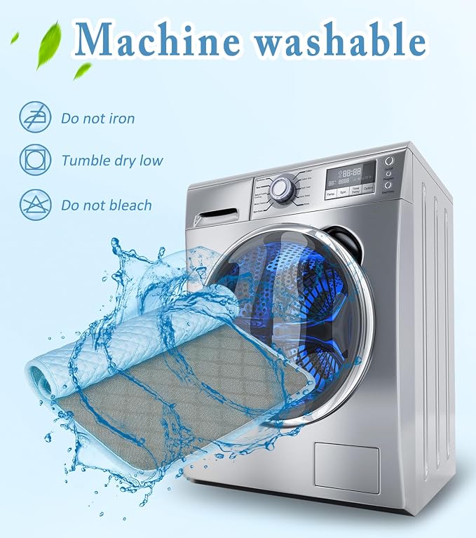 SOMOYA Dogs Cooling Mat Pet Cool Pads Blanket Sleeping Kennel Mat, Washable Ice - Image 8