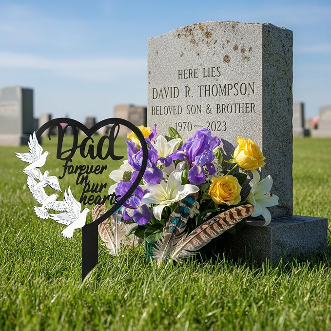 BUoonyer Stake Graves Cemetery Decorations - Image 5