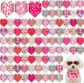 Youyole 120 Pcs Valentine's Day Dog Bandana Bulks Love Dog Bandanas Valentine's by Ajaredlulu