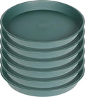 6 Pack of 12 inch Plant Saucer Bird Bath Bowl, Heavy Duty Plastic Plant Saucer by Bleuhome