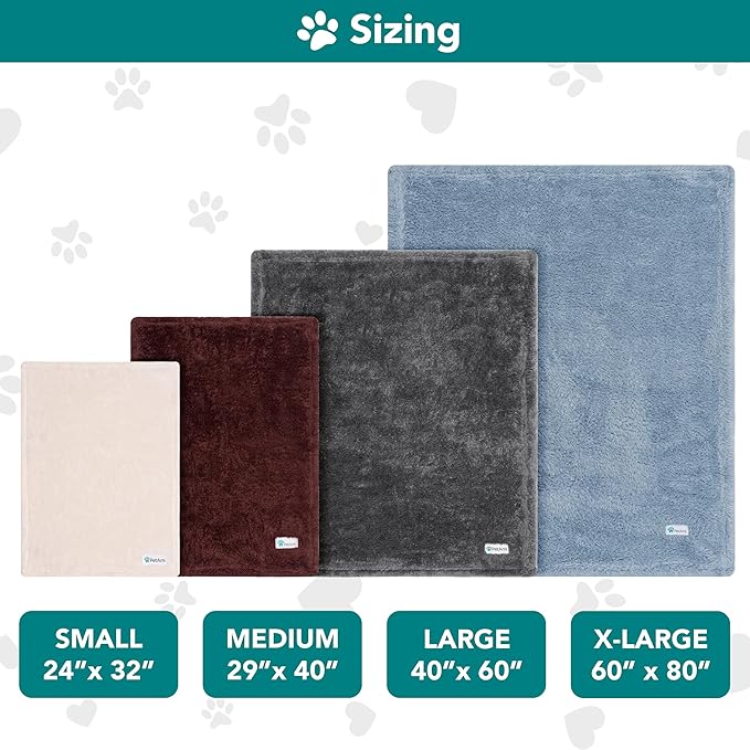 PetAmi Fluffy Soft Dog & Cat Blanket, Calming Pet Blanket Throw - Image 7