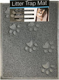 Bulk buys Cat Litter Mat. Traps Litter. Soft Non-Slip Surface. Easy to Clean. by AndalusBrand