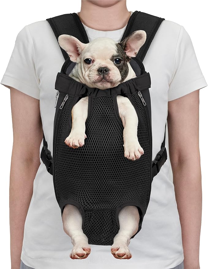PetAmi Dog Carrier Backpack, Adjustable Dog Pet Cat Front Carrier Backpack | - Image 2