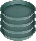 4 Pack of 16 inch Plant Saucer, Heavy Duty Plastic Plant Tray by Bleuhome