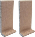 Furhaven 2-Pack Scratching Boards w/ Catnip & Wall-Mounting Hooks by FurHaven