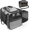 Top and Side Expandable Pet Carriers, in-Cabin Travel Carrier by FURTENT