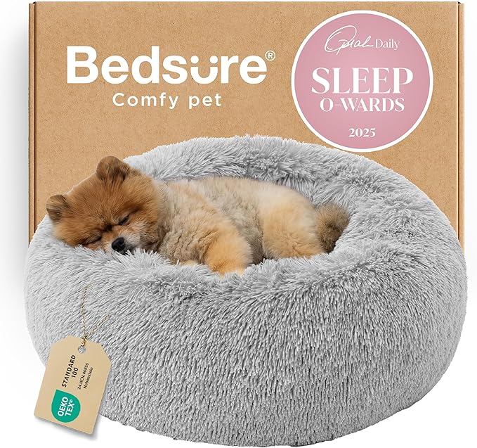 Bedsure Calming Dog Bed for Small Dogs by BEDSURE