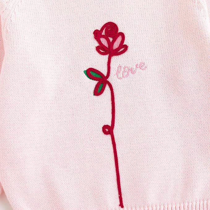 Simplee kids Baby Girl Knit Sweater - Image 4