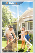 Magnetic Screen Door，Screen Door Mesh，Keep Bugs Out, Heavy-Duty Mesh Curtain by Welcometobuy