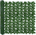 Artificial Ivy Privacy Fence Wall Screen, 40X160 in UV-Anti Faux Greenery by ODTORYHOME