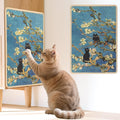 Sisal Cat Scratcher Mat, Cat Wall Scratcher by LESISSMER