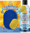 Bodhi Dog Shampoo Brush & Oatmeal Shampoo and Conditioner Bundle by BodhiDog