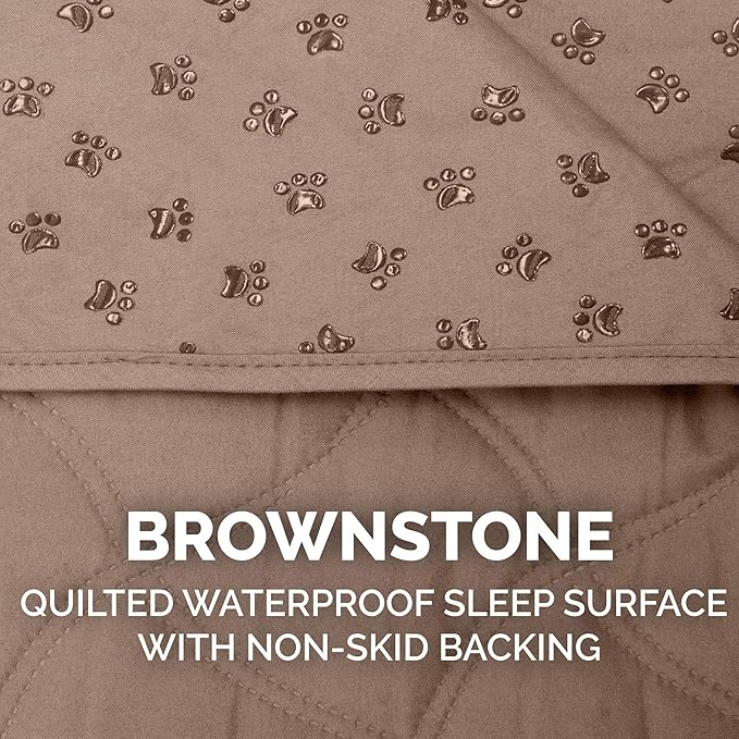 Furhaven Waterproof & Non-Slip Queen Size Mattress Cover Protector - Image 6