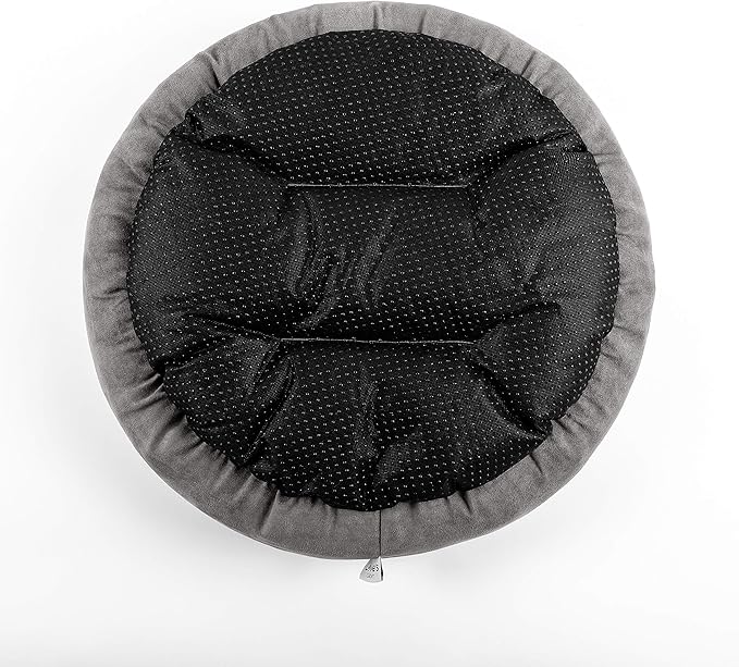 Love's cabin Round Donut Cat and Dog Cushion Bed, 20in Bed - Image 7