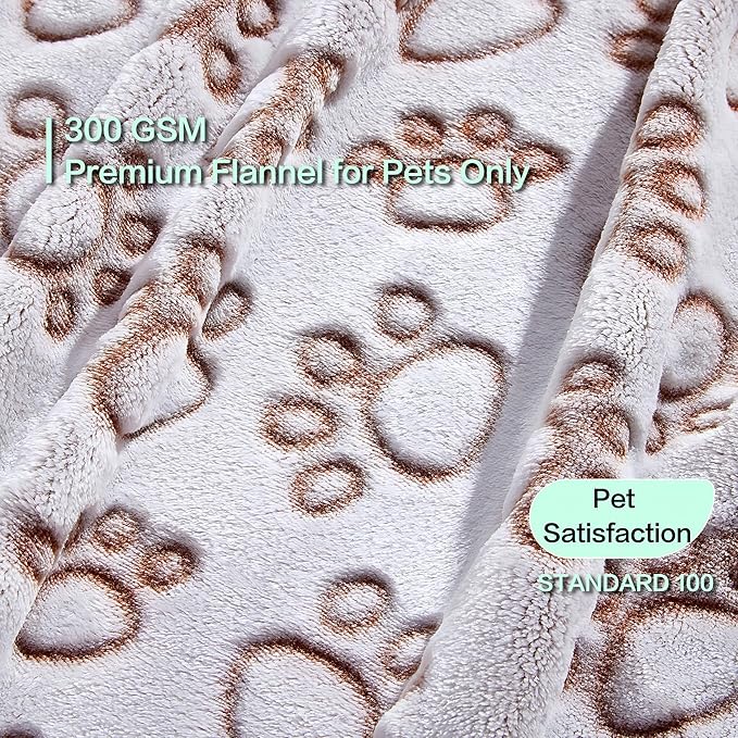 Stuffed Brown Soft Dog Blanket for French Bulldog Gifts, 32x40 inches, Premium - Image 2