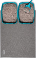 Pawkin Cat Litter Mat, Jumbo XX-Large, 4x3 Feet, Fits Two Litter Boxes or Extra by Pawkin
