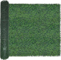 Artificial Boxwood Roll, 48x120 in UV-Anti Faux Ivy Boxwood Hedge Leaf Grass by ODTORYHOME